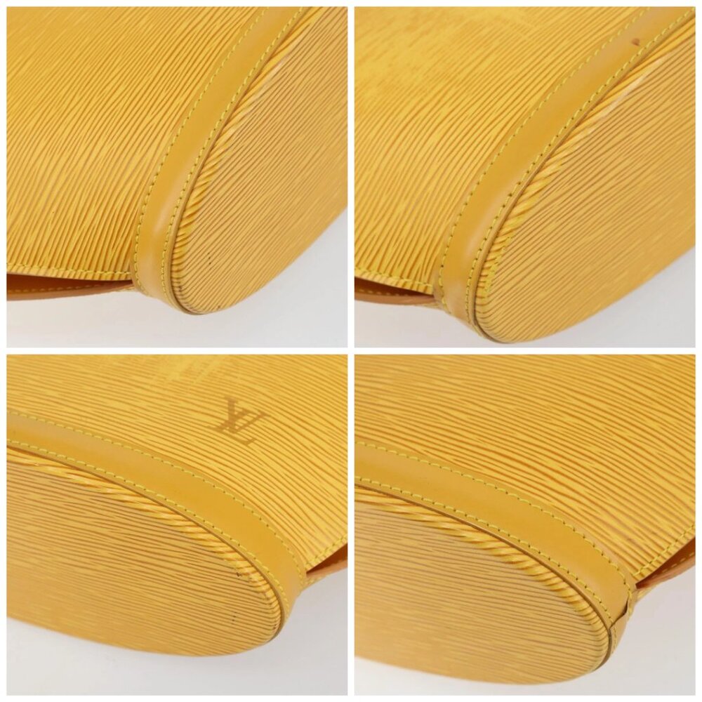 LOUIS VUITTON Epi Saint Jacques Poignees Long Bag Yellow - Picture 14 of 16